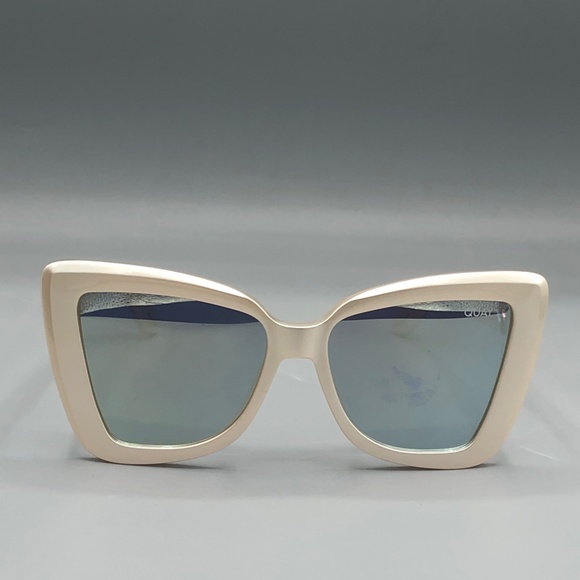 Quay Australia Accessories Quay Chain Reaction Sunglasses White